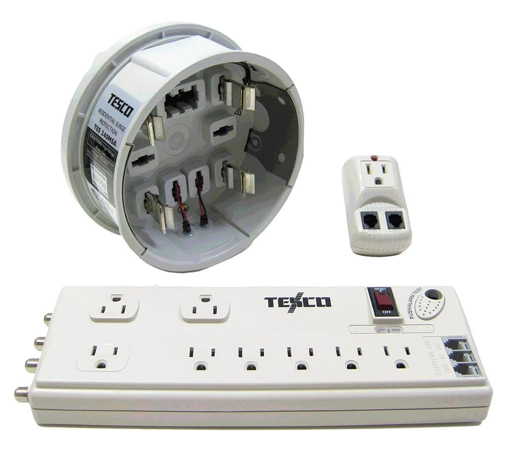 TESCO offers a variety of power surge protection products. 