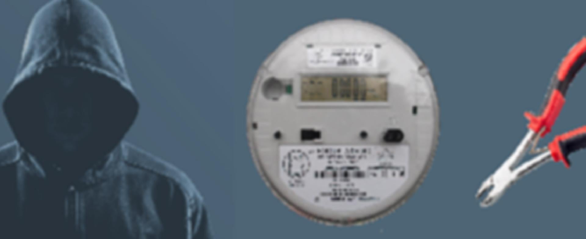 A meter and wire cutters