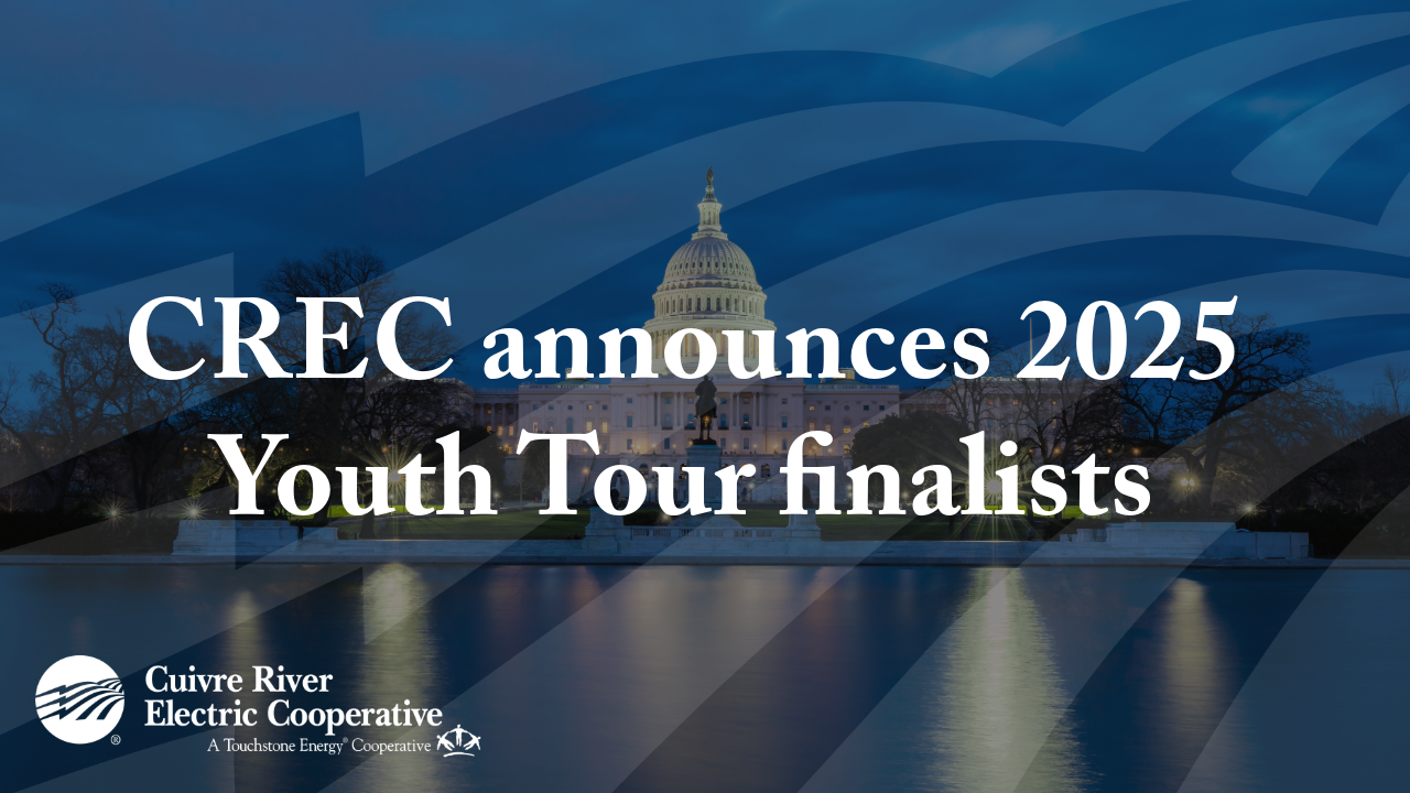 CREC announces 2025 Youth Tour finalists
